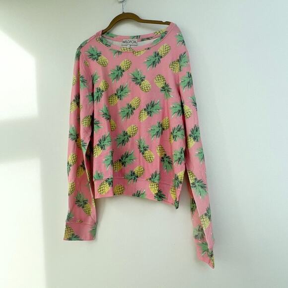 WILDFOX Pineapple Print Swim Cover Up - Picture 2 of 7